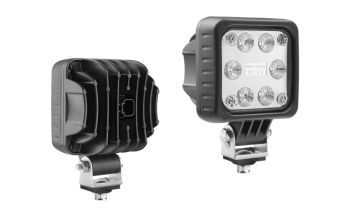 Munkalámpa 6 LED-es kék fénnyel, mezőgazdasági permetezőkhöz, 12V-48V, 20W, sugárszög 6°