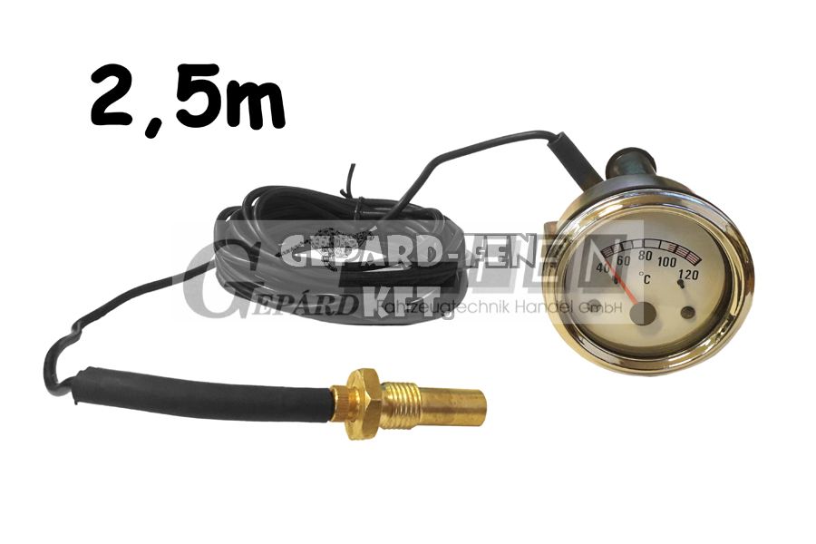 Mechanikus Hőmérőkészlet 2,5m