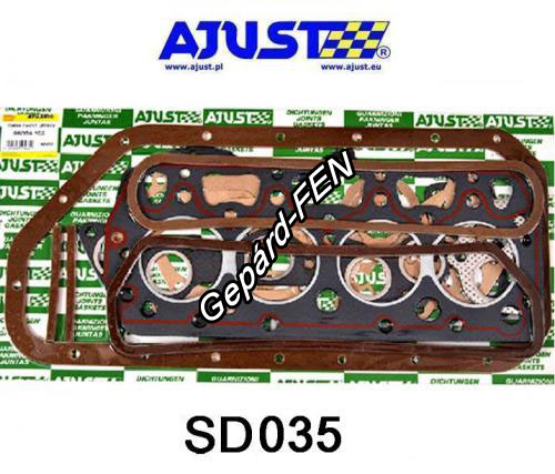 Skoda 105 tömítésgarnitúra