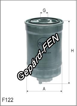 Üzemanyagszűrő - Audi, DAF, Fiat, Ford, Iveco, Opel, Renault, Seat, Volkswagen Volvo - Diesel -  Mann: WK 842/1, WK 842/2, WK 821, Filtron: PP 837, Asso: WP4018