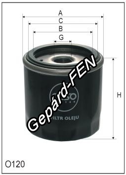 Motorolajszűrő - Ford: Fiesta 1.2i 16V SE, 1.4i 16V SE 11/95~, Mazda: 121 1.2I 16V GLX 6/96~ -  Mann: W 712/37, W 712/38, Filtron: OP 627, Asso: OB7941