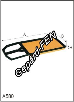 Levegőszűrő - Seat, Skoda Fabia, Volkswagen -  Mann: C 3575, Filtron: AP 183/1, Asso: AB1529