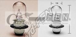!!!AKCIÓ!!! a készlet erejéig - Halogén kicsi motor izzó 12V 25/25W fehér PX15D