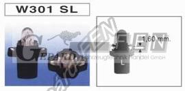 Mûszerfal izzó 12V 1.2W fekete B8.3d