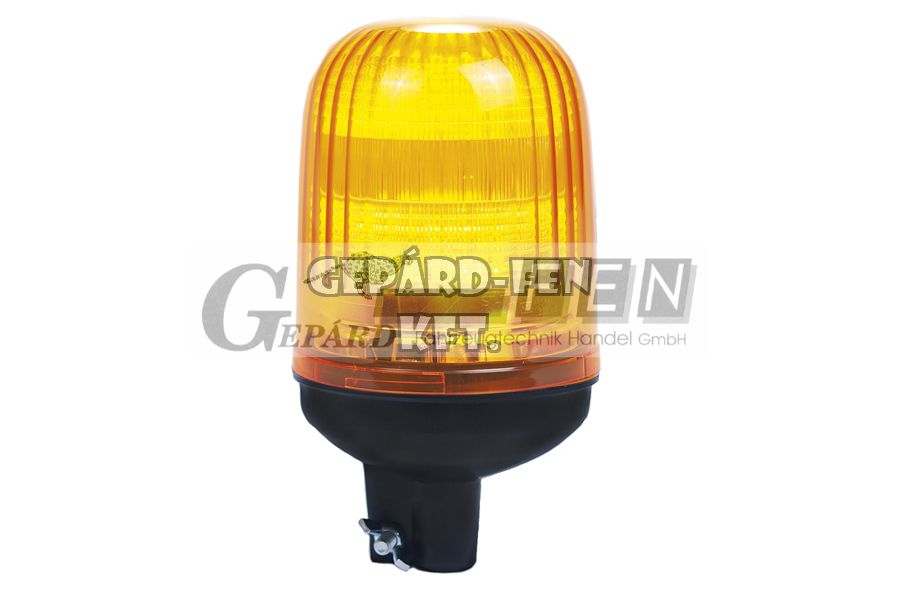 Xenon villanócsöves Forgólámpa BORDÁS búrás 12V/24V, ADAPTERES felfogatás (cserélhető xenon villanócsővel) - Dasteri átm.: 132mm, mag.: 235mm - 441/DV430.05