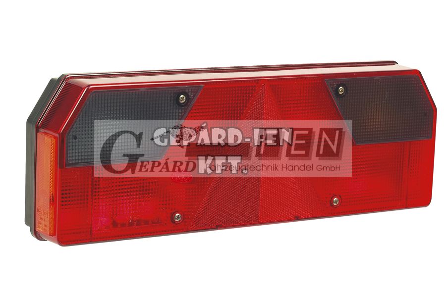 BÚRA Schwarzmüller/Krone - sötétített búrás - hátsólámpához JOBB oldal 420x147mm - P2090SR