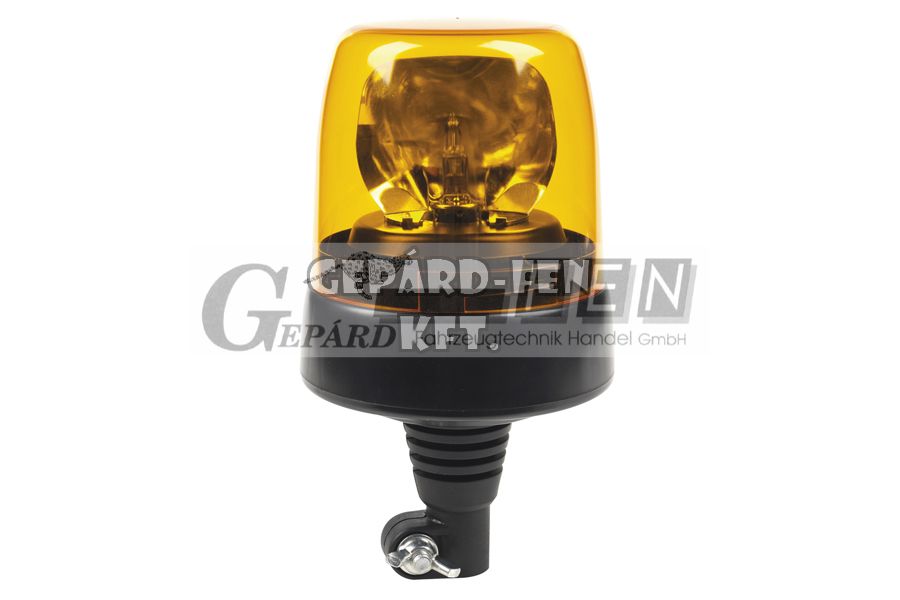 Forgólámpa ALACSONY SIMA búrás, 12/24V (H1 izzó nélkül) Flexibilis ADAPTERES felfogatás - fogaskerékmeghajtás - Dasteri átm.: 152mm, mag.: 162mm - 461/12-24.05