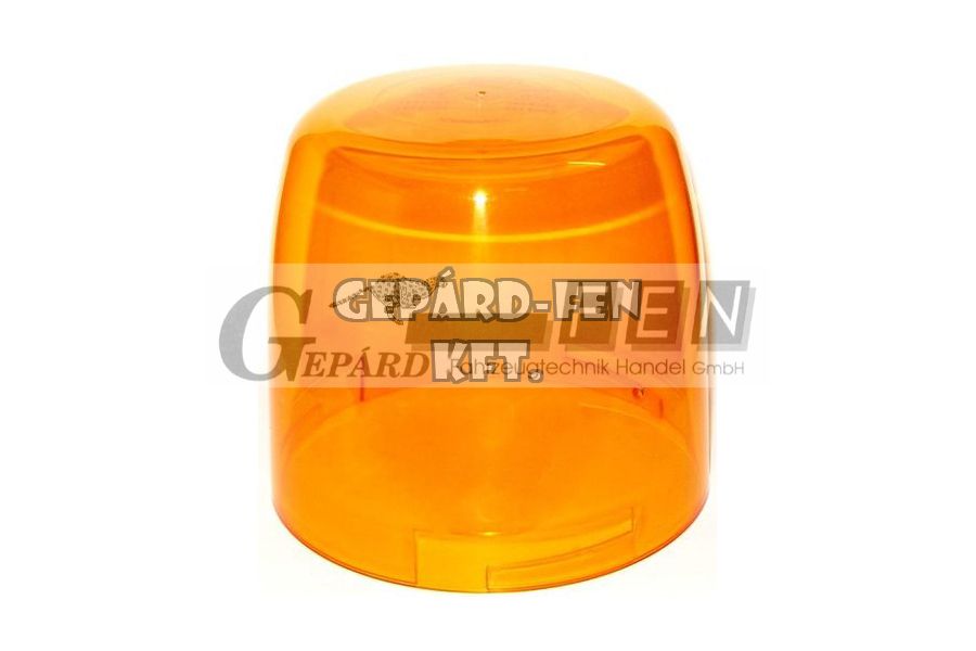 Forgólámpa BÚRA - ALACSONY SIMA - SÁRGA - Dasteri átm.: 136mm, mag.: 120mm - P460.05
