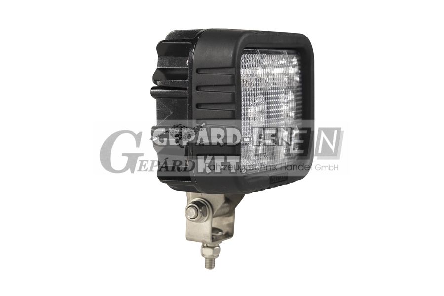 Munkalámpa TÉGLA 10LED-es SZÚRÓ (10°) 10-50V 30W 1400Lumen IP67 132x107(tartóval: 140)mm, vast.: 67mm - WRK-LED-150S