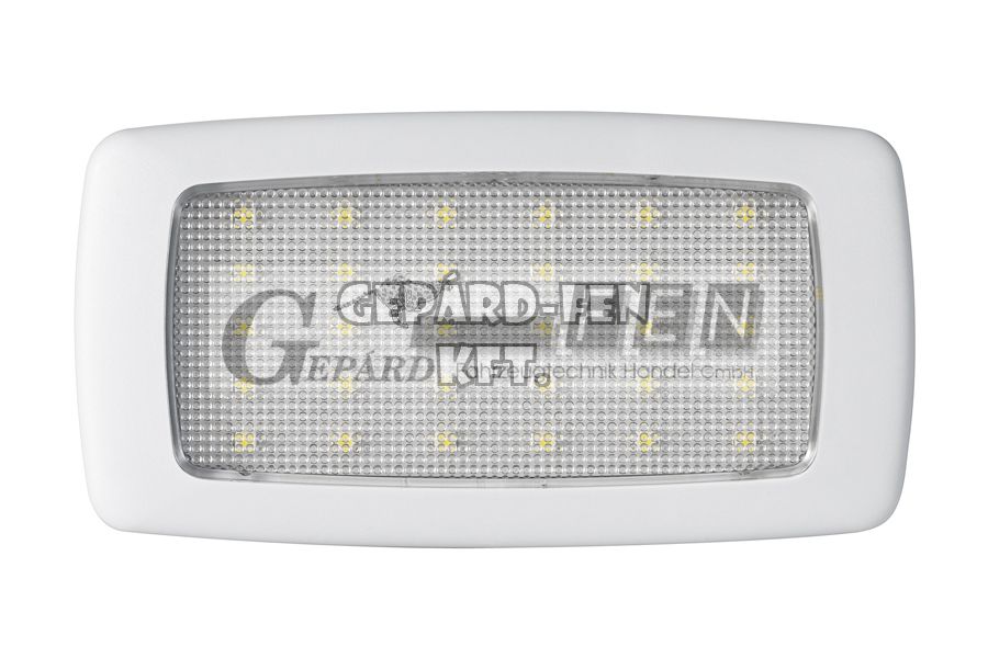 Belső világítás lapos 12V, 30LED-es, 135x70mm, vast.: 11mm - DSTA12W30