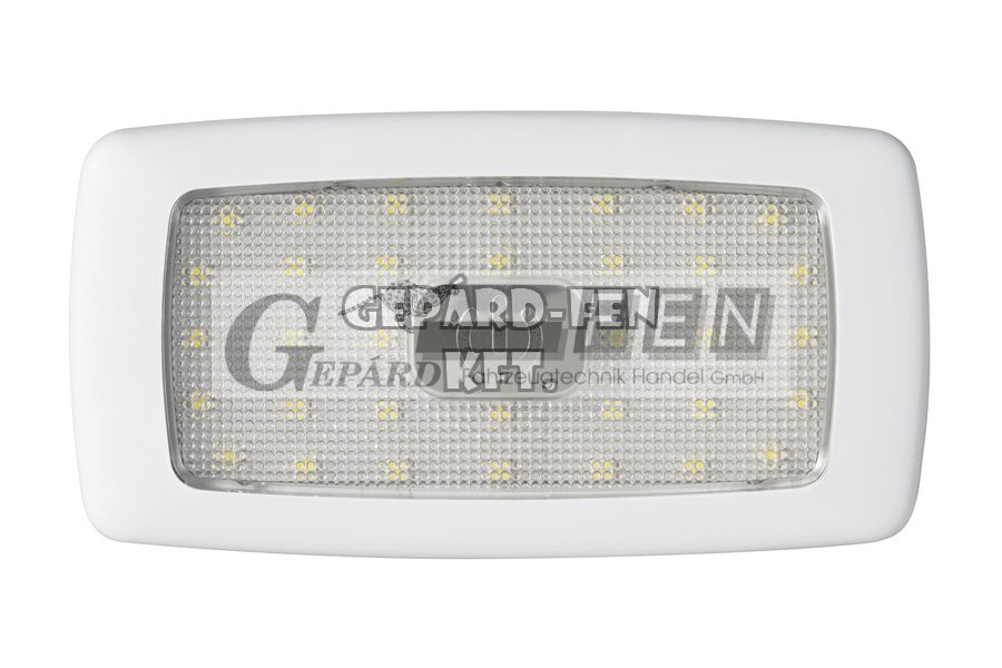 Belső világítás lapos 12V, 34LED-es, KAPCSOLÓVAL 135x70mm, vast.: 11mm - DSTA12W34B