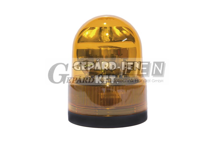 Új típusú KOJAK búrás Forgólámpa 12/24V (H1 izzó nélkül), 3 CSAVAROS felfogatás, átm.: 120mm, mag.: 154mm - 420/12-24.05