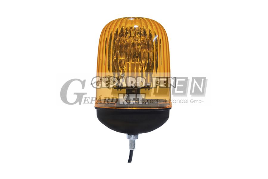 Forgólámpa BORDÁS búrás 12V (H3 izzós) MENETES (M12) csőreszerelhető, átm.: 132mm, mag.: 222mm - 432/12.05