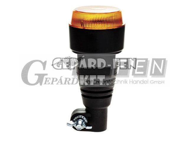 Villogólámpa (Forgólámpa) LED-es MINI sárga flexibilis ADAPTERES felfogatás, 10-30V, átm.: 76mm, mag.:171mm - DLS-SFL.05
