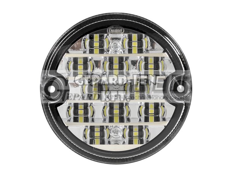 Tolatólámpa kerek 12LED-es 9-33V átm.:95mm, vast.: 31mm, furattáv.: 80mm - DSL-210RL