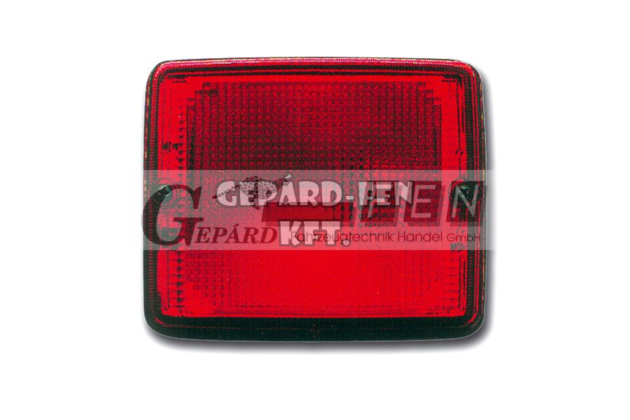 Féklámpa Neoplan buszokhoz, 117x139mm, vast.: 63mm, furattáv.: 45mm - 3002.06