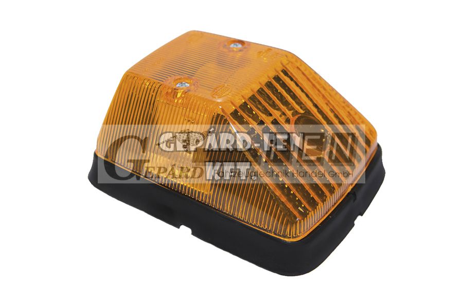 Index lámpa Sárga, Jeep és Mercedes terepjárókhoz, 110x140mm, vast.: 62mm, furattáv.: 70mm - 8080/36