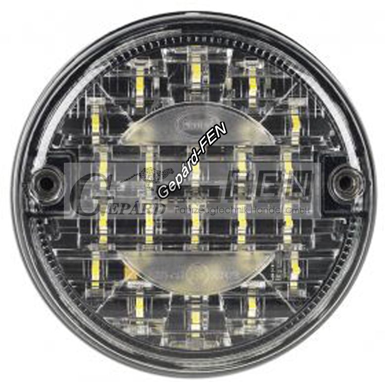 Tolatólámpa  kerek LED Átmérő 140mm Magasság 71.5mm IP67 12/24V 9-33V