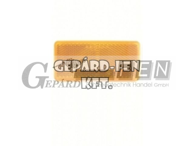 Prizma téglalap sárga öntapadós 90mm x 40mm