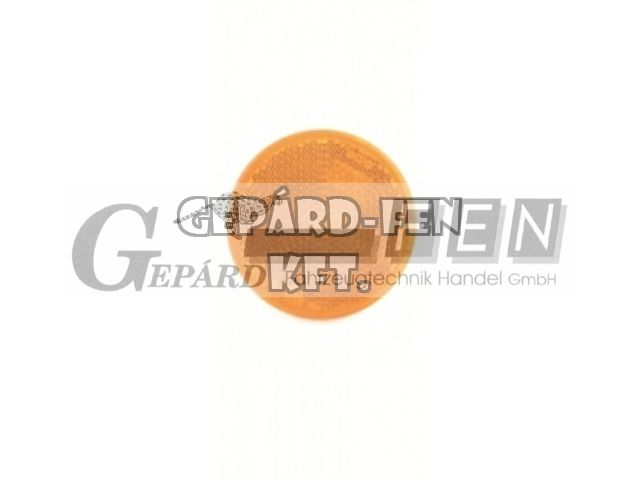 Prizma kerek sárga öntapadós 60mm átmérő