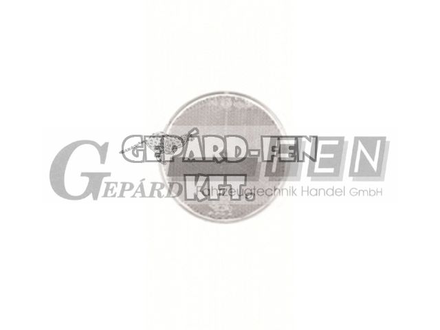 Prizma kerek fehér 1 lyukas 84mm átmérő