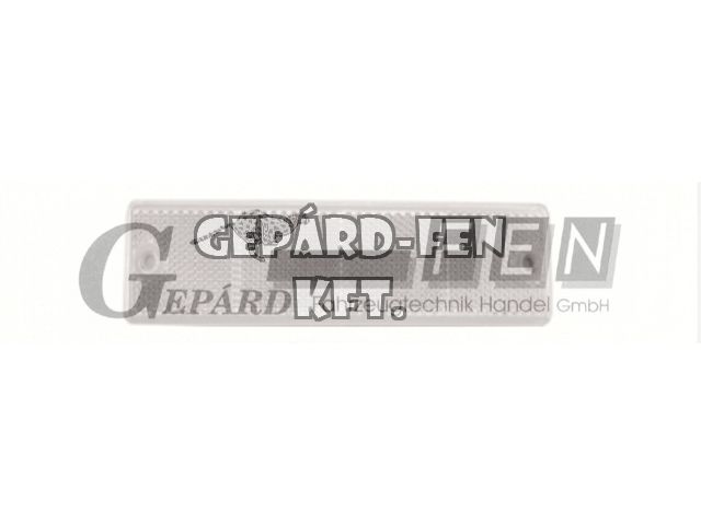 Prizma 170mm x 40mm fehér 2 csavarral rögzíthető