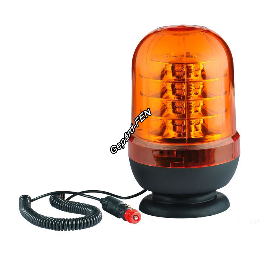 Forgólámpa 24 LED mágnestalp( VIN0044)