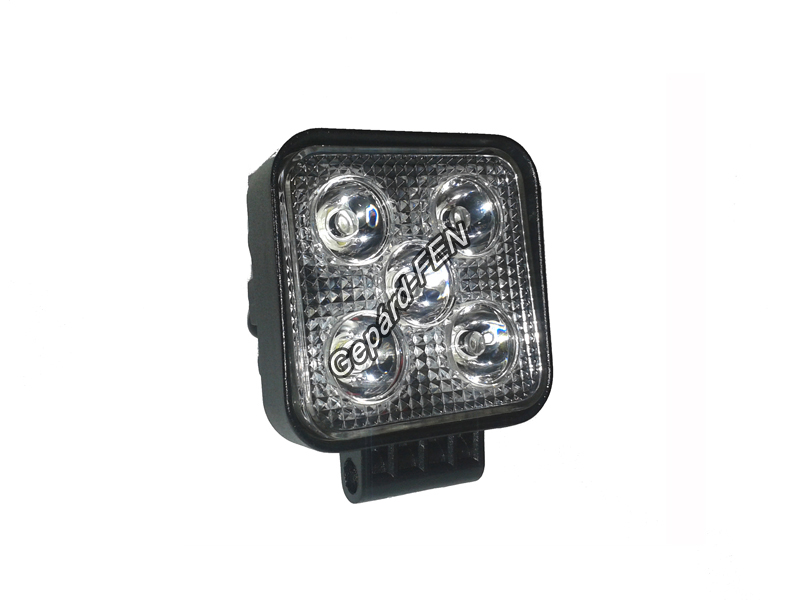 Munkalámpa Mini kocka szúró 5LED 15W 12-24V 1300 LUMEN 72x72mm