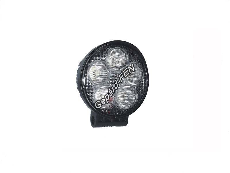 Munkalámpa kerek MINI 14 LED teritő 15W 10V-36V átm.:85mm
