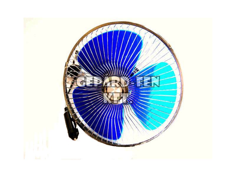 Ventilátor 12V  csavaros felfogatás oszcilláló mozgás