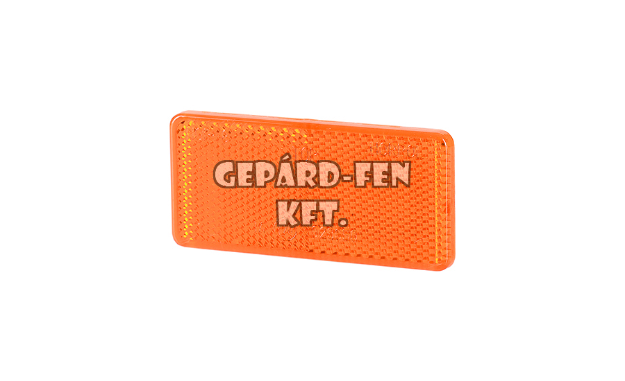 Prizma téglalap sárga öntapadós 94mm x 44mm