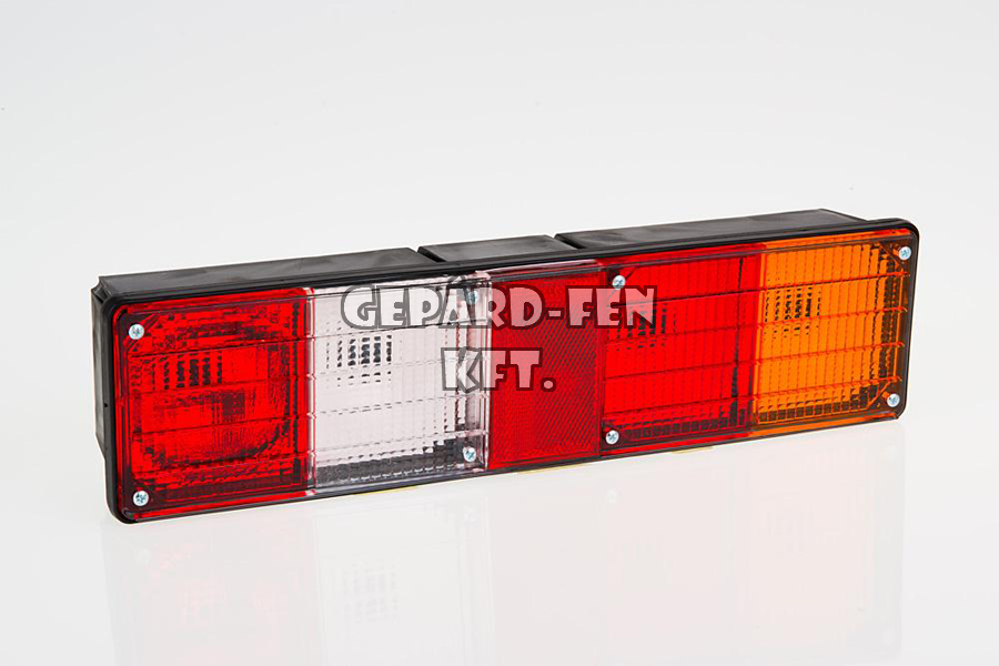 Hátsólámpa 5 kamrás FSO JOBB oldal 390mm x 100mm x 80mm (MD-14P)