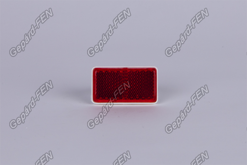 Prizma pici téglalap piros öntapadós 46mm x 26mm