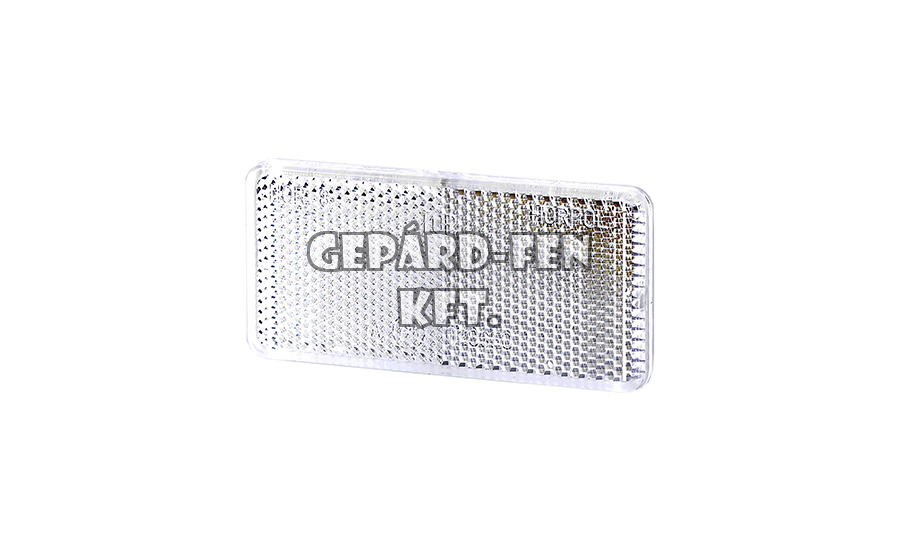Prizma téglalap fehér öntapadós 94mm x 44mm