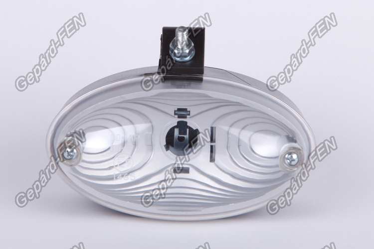 Tolatólámpa ovális 12-24V cseresznye IZZÓS 90 fokban állítható tartóval 126mm x 70mm x 72mm (FT-56)