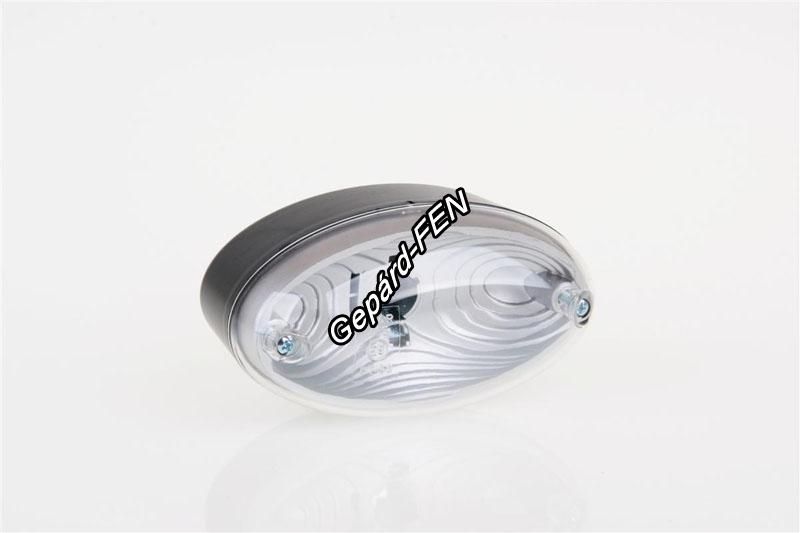 Tolatólámpa ovális 12-24V cseresznye IZZÓS 126mm x 70mm x 72mm (FT-56)