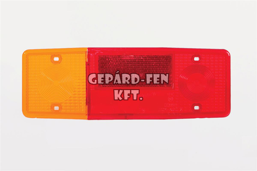 BÚRA ZUK hátsólámpához prizmás BAL oldal 285mm x 100mm (551KL)