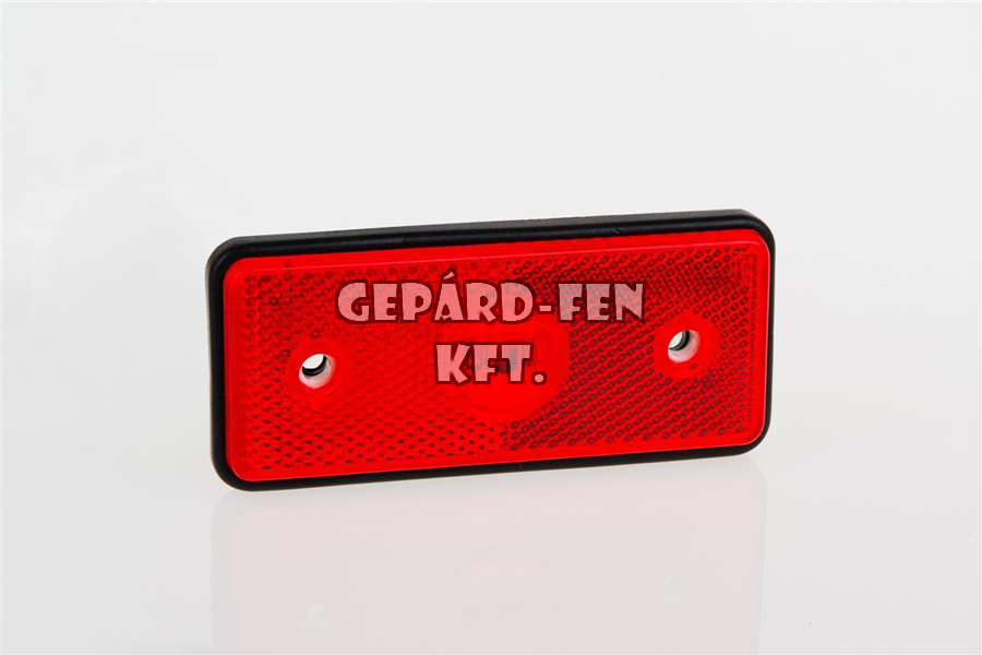 Szélességjelző 12-24V téglalap alakú piros 2 LED-es 110mm x 45mm (Mercedes Sprinter) (MD-13C LED)
