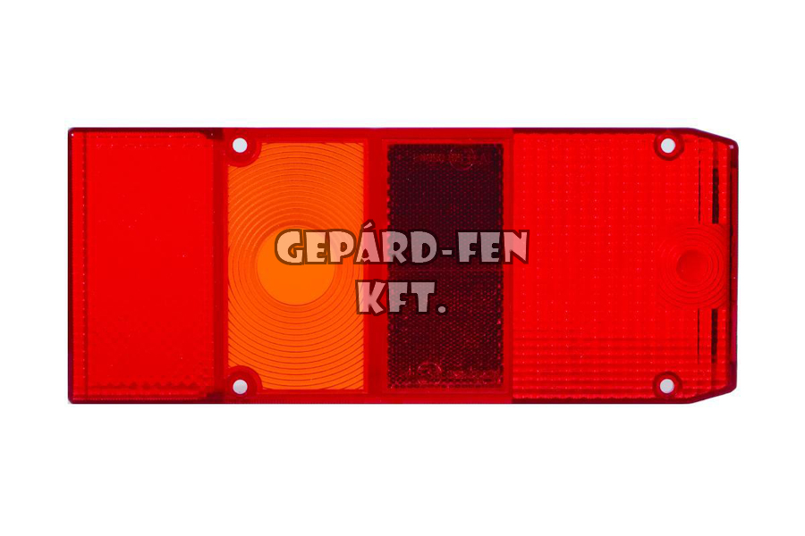 BÚRA 4 kamrás hátsólámpához BAL oldal + köd 240mm x 100mm (FT-002KL)