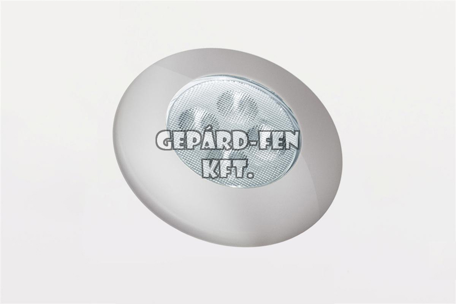 !!!ÚJDONSÁG!!! - Belsõ világítás 4LED-es kerek, süllyeszthetõ, 12-36V, 2,6W, 140lumen, 4000K, külsõ átm.: 92mm, belsõ átm.: 55mm, vast.: 26mm - FT-43S