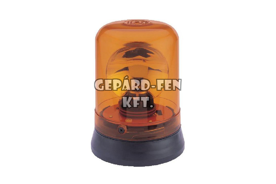 Forgólámpa Galaxy 12V (H1 izzó nélkül) 3csavaros felfogatással és szíjmeghajtással, talpátm.: 150mm, mag.: 200mm (0278LUS)