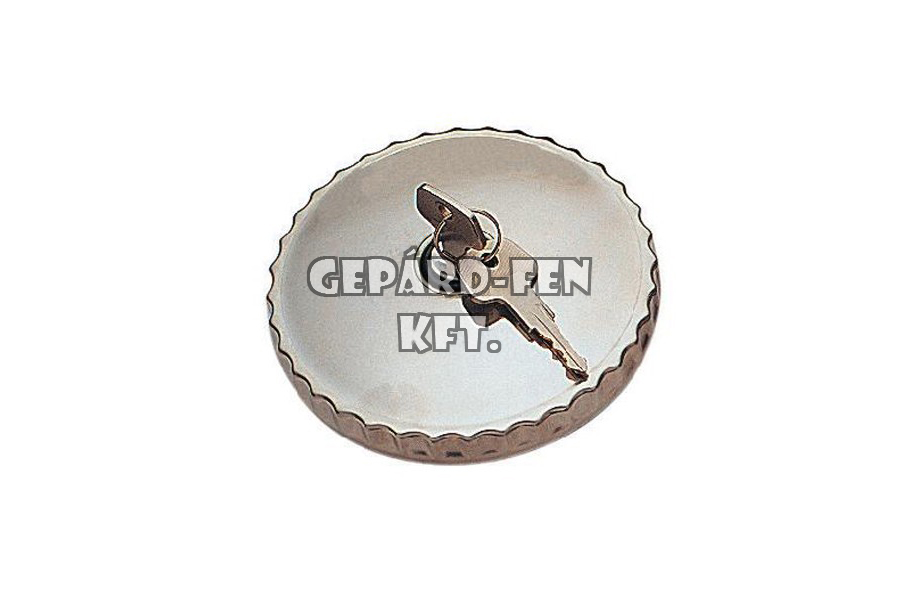 Tanksapka alumínium belső kialakítással, minőségi zárral, (Mercedes, MAN, Renault) átm.: 80mm (DM7086)