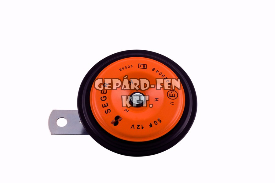 Tányérkürt fém 12V MAGAS (H) 435Hz 118dB átm.: 91mm x 56mm (50FI1200)
