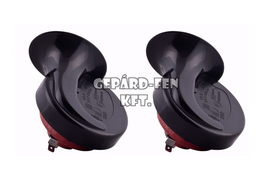 Harsona pár relével 24V MÉLY/MAGAS (L/H) 410/510Hz 106mm x 91mm x 92mm (60BT2402)