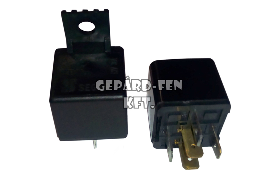 Elektromos kürt relé 5lábú 12V/30A