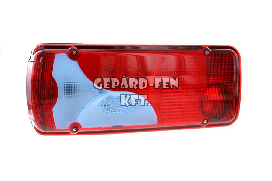 BÚRA MAN TGL, TGX, TGA, (halvány kék) hátsólámpához, BAL oldal (eredeti VIGNAL) 400x160mm - 056500