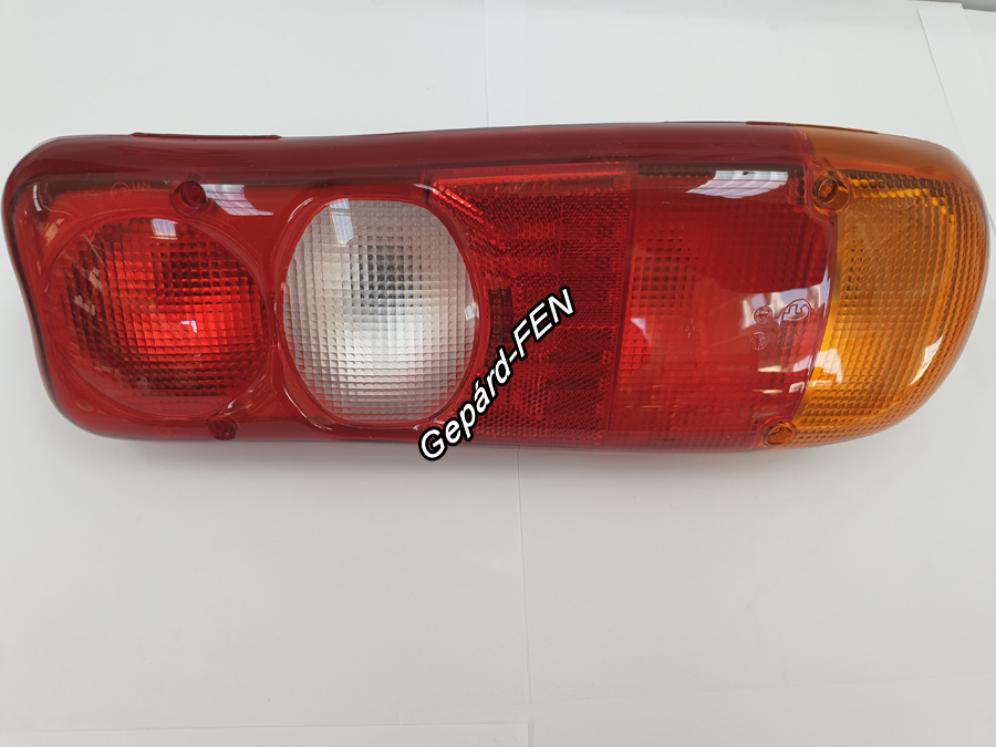 Hátsólámpa VWT5 Teliholdas JOBB +DIN csatlakozó hátul 351mmX131mm vastags:85mm Csav táv 160mm