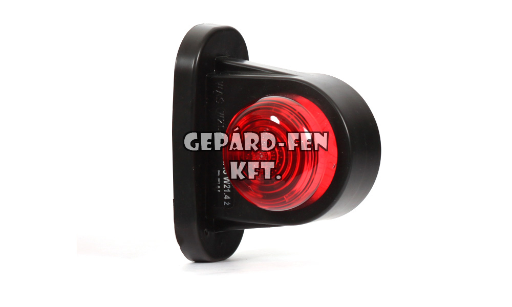 Szélességjelző IZZÓS piros/fehér kardán tömb BAL/JOBB oldal 78mm kinyúlás (264w)