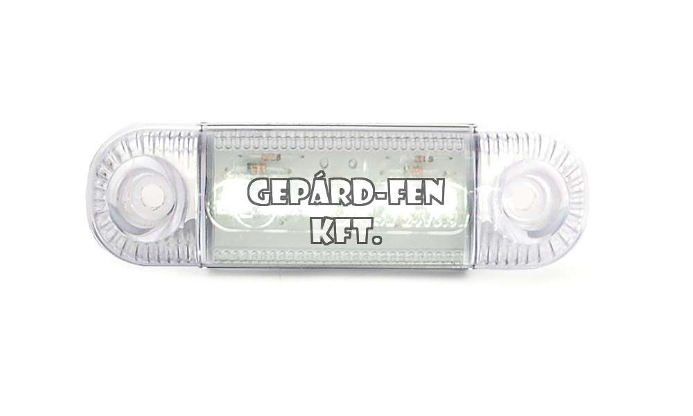 Helyzetjelző első 84mm x 24mm x 25mm  9V-36V 6 LED