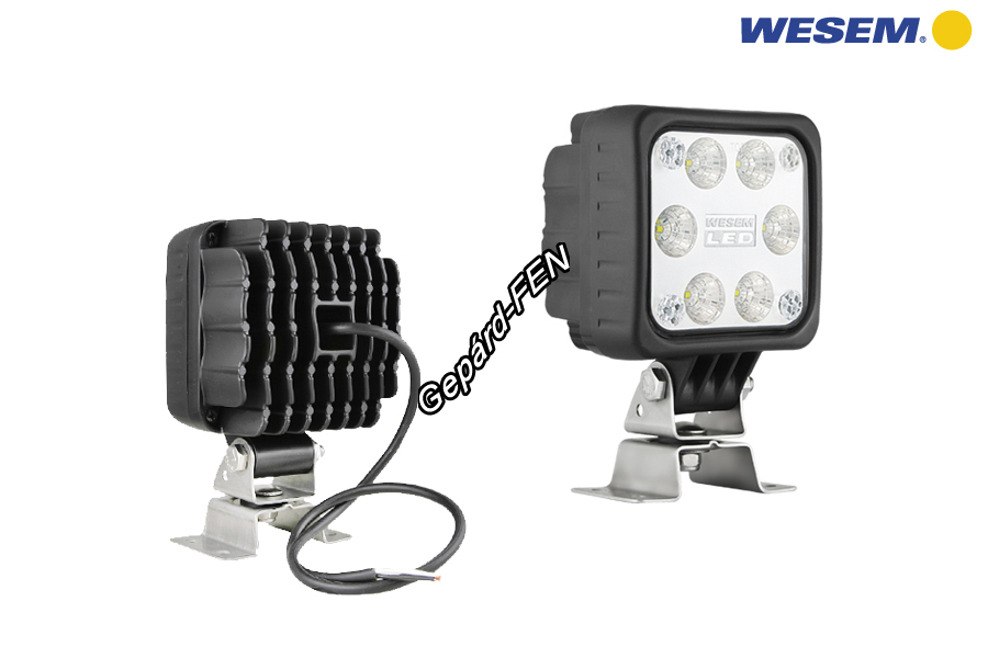 LED8F.51020,-as nagy teljesítményû szúrófényü munkalámpa.6db Led, 2500 Lumen. 12-24 V,-os kivitel. Omega taróval, valamint 0,5m,-es kábellal.Teles méret : 100x160x76mm.IP67, IP69k vízállóság!